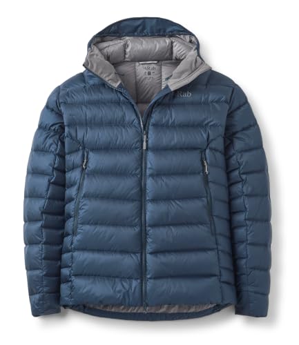 Rab Herren Electron Pro 800-Fill Down Kapuzenjacke zum Klettern & Bergsteigen