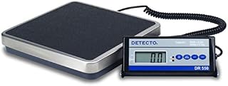 Detecto Digital Physician Scale 550 x 0.2lb / 250 x 0.1kg Portable W/Remote