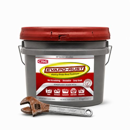 CRC Evapo-Rust Heavy Duty Rust Remover, 3.5 Gallon Pail