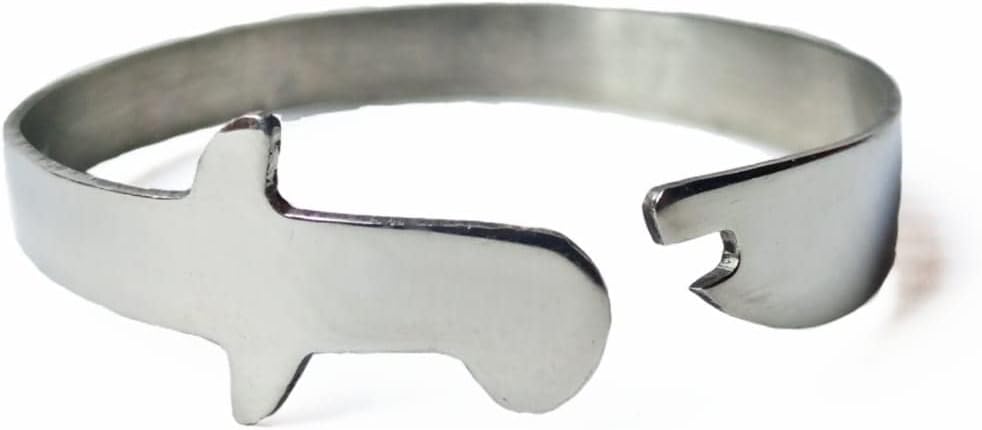 zulfiqar bracelet ali mola zulfikar bracelet ya ali islamic imam ali muslim wear zulfiqar sword shape stainless steel, silver