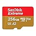 SanDisk 256GB Extreme microSDXC UHS-I Memory Card with Adapter - Up to 160MB/s, C10, U3, V30, 4K, A2, Micro SD - SDSQXA1-256G-GN6MA