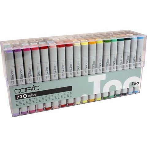 Amazon | Copic 72色マーカーセット B | アートマーカー Amazon | Copic 72色マーカーセット B | アートマーカー