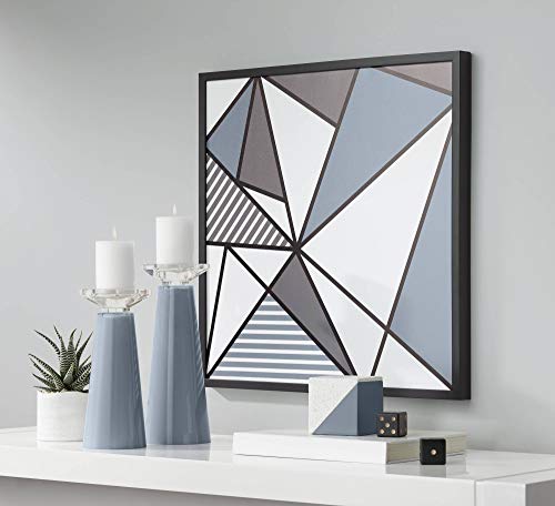 Color + Plus Meghan Granite Peak Glass Pillar Candle Holder Set Of 2 #TOP2