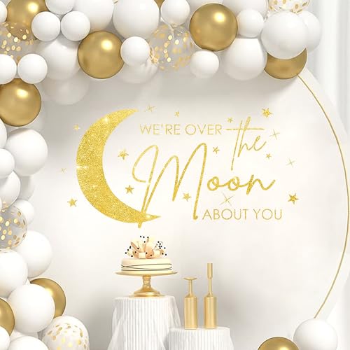 Vinilo decorativo "We're Over The Moon About You" miniatura 1