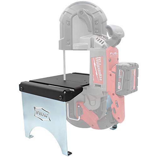 Image of SWAG Off Road V4.0 Portaband Table Powder Coated With Foot Switch & Miter Gauge
