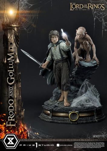 PRIME 1 STUDIO Il Signore Degli Anelli Frodo + Gollum Bonus Version Statua Statua