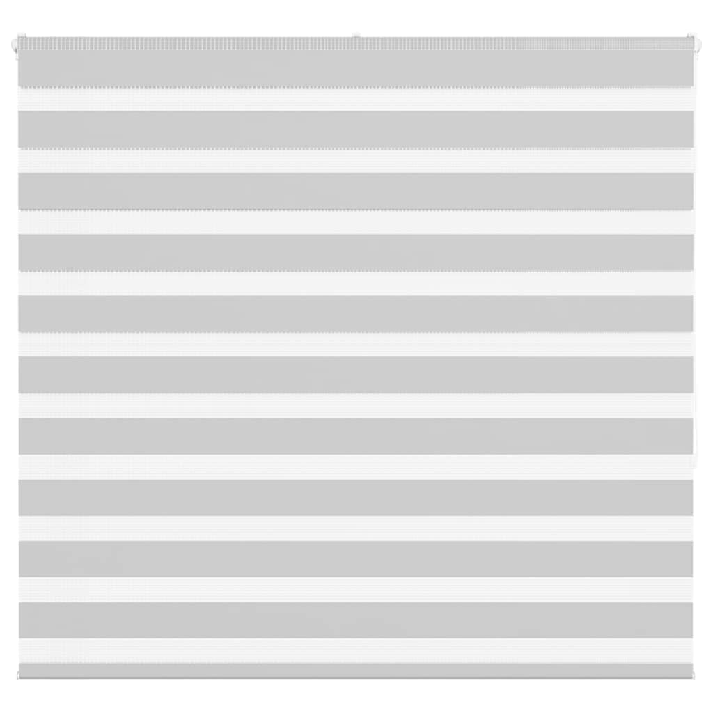 vidaXL Zebra Rollo Hellgrau 165x150 cm