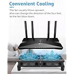 GDSTIME Dual 120mm 5V USB Fans, 102CFM Big Airflow Fan Cooling for Router TV Box Micro Computer and Other Electronics - Image 5