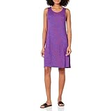 Amazon Essentials Women's Summer Tank Swing Mini Dress (Available in Plus Size), Navy Red Dots, 2X