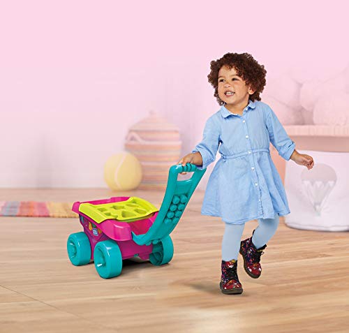 Mega Mattel Bloks FVJ48 Bausteinwagen, 25 Teile, Pink – Bild 4