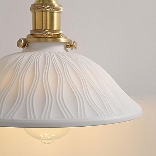 Lustre industriel moderne E27 céramique pour éclairage tamisé