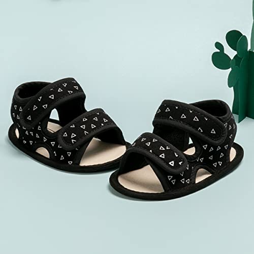 Sawimlgy Baby Girls Boys Sandals Summer Canvas 2 Strap Hook Loop Shoe Soft Sole Mesh Infant Toddler First Walkers Beach Shoes #TOP3