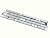 Hominter Tile Sample 3 x 12 Inches: Silver Coated Glass Tile, Clear Crystal Backsplash Tiles, Strip Interlocking Patterns for Kitchen Backsplashes, Bathroom and Shower YG001