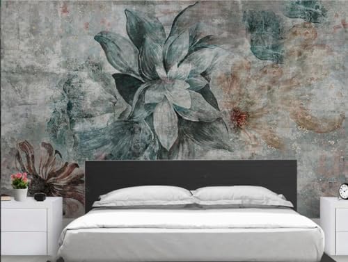 Papier peint panoramique soie : la solution pour un mur d'arrière-plan simple et rétro - 4