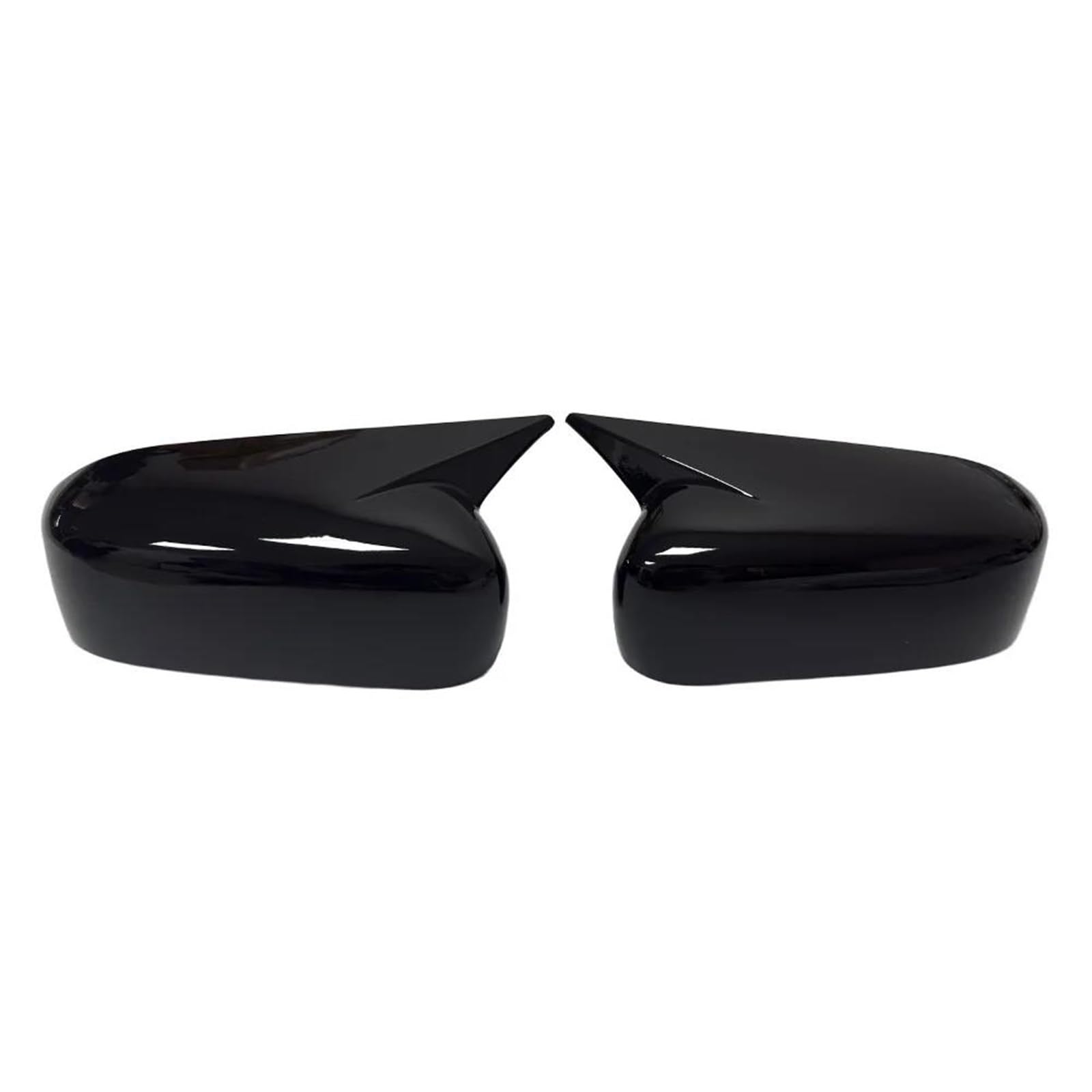 for Accord 7th 2003-2007 Car Sticker Rearview Side Mirror Cover Wing Cap Exterior Case Trim YIJIAVSX(Gloss Black)