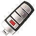 4Buttons Smart Remote Key Keyless Fob for VW Passat B6 3C B7 Magotan CC Car Key Shell Case for 3C0 959 752 BA 752 AD