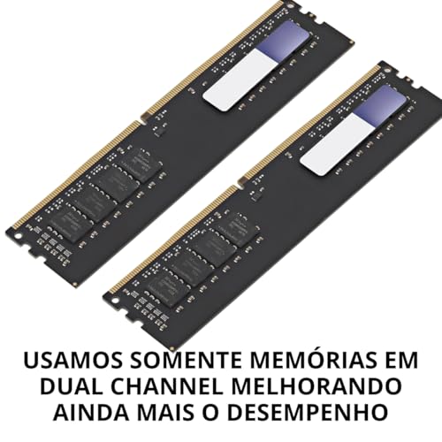 Pc Gamer Aquario AMD Ryzen 5 5500, Placa mãe B450, 32Gb DDR4, SSD Nvme 1Tb, Fonte 80Plus, Gabinete A