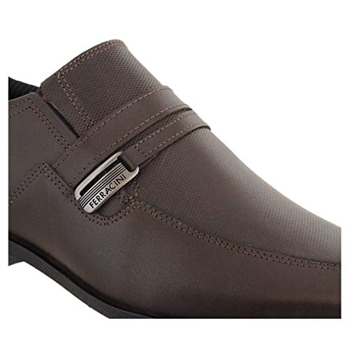 Sapato Ferracini Liverpool Masculino Marrom 41