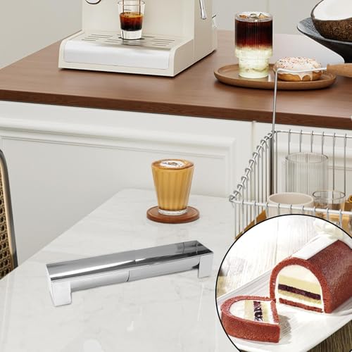 Molde multiusos para hornear mousse de acero inoxidable con base desmontable 5