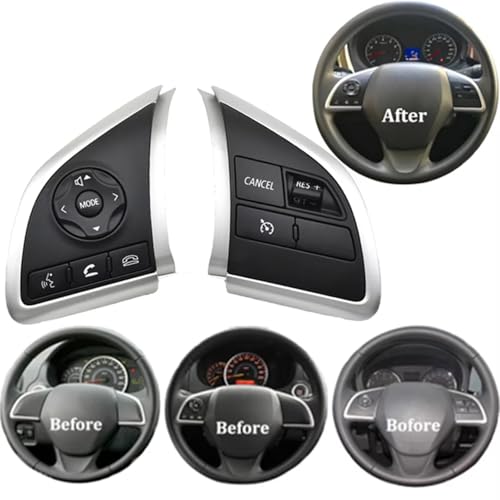 Control de crucero para Mitsubishi ASX 2013-2019 e interruptor de volumen izquierdo 3