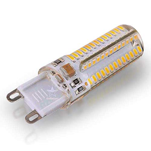 Pendente Grape Bronze e Ambar + LED G9 5W Branco Quente 220V St1758