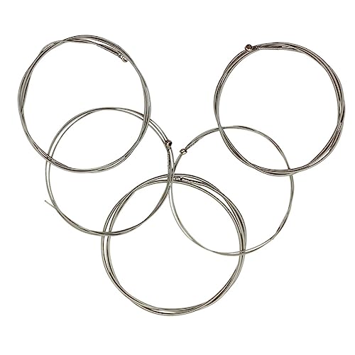 Abaodam Bass Strings for 5-string Electric Bass Guitar Bright Sound and Nickel Alloy Winding