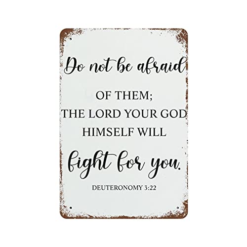 ���B���e�[�W �u���L�Ŕ� Do not Be Afraid Of Them The Lord Your God Himself Will Fight For You �E�H�[���A�[�g���� ���^���T�C�� ���p �p�u �_�C�i�[ �J�t�F �|�X�^�[ �z�[���o�[ �N��