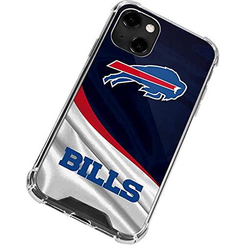 Skinit Clear Phone Case Compatible with iPhone 13 - Officially Licensed NFL Buffalo Bills Design