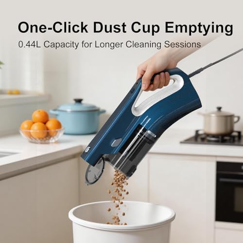 Sancorp Corded Vacuum Cleaner Powerful Suction Dual Filtration with HEPA Filters One-Touch Dustbin Emptying Ultra-Lightweight & Portable Ideal for Home Cleaning 16.5-Foot Power Cord by Sancorp - Used condition - Image 7
