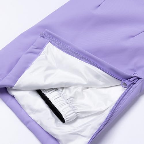 Pantalon de ski imperméable et coupe-vent avec bretelles réglables