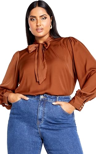 Image of City Chic Women's Plus Size Top - In Awe
