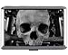 Produktbild Yanteng Zigarettenetui/Karton, Totenkopf mit Totenkopf Professioneller Visitenkartenhalter