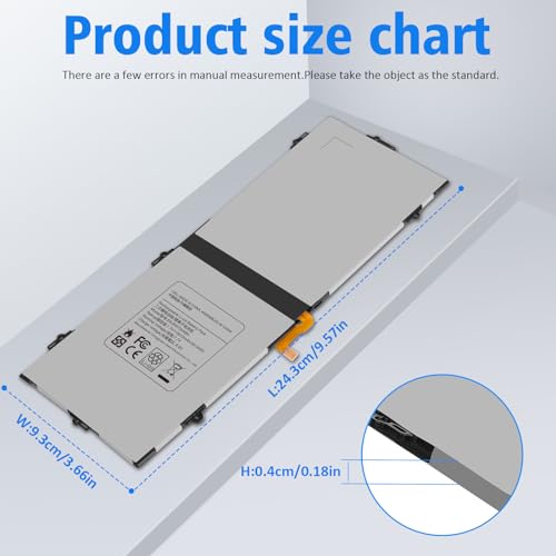 Image of EB-BW720ABE Battery for Samsung ChromeBook Plus V2 XE520QAB XE521QAB Chromebook 4 4+ XE310XBA XE350XBA Galaxy Book 12 SM-W720 SM-W723 SM-W727V W728 W723Q W727V W720N BA43-00390A EB-BW720ABA AA-PBMN2HO