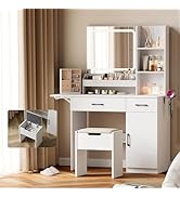 Amazon｜Dowinx ドレッサー コンパクト 2点セット コンセント付き 3色