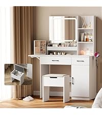 ドレッサー　コンセント付き Amazon｜Dowinx ドレッサー コンパクト 2点セット コンセント付き 3色