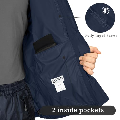 33,000ft Packable Rain Jacket