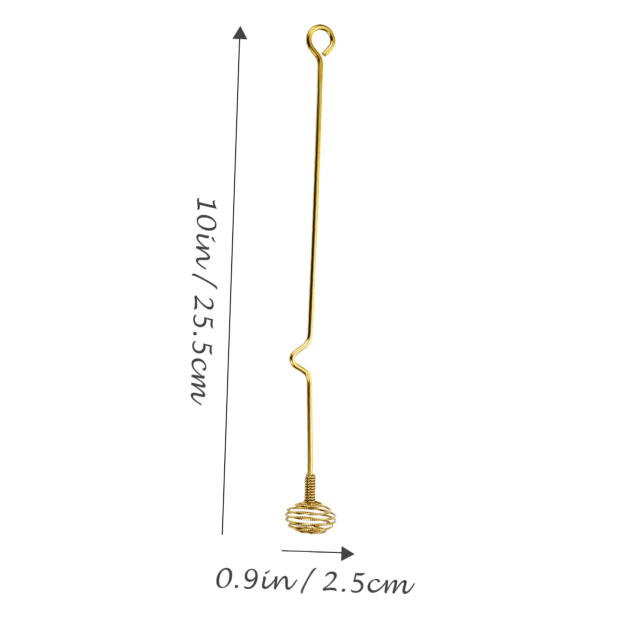 PRETYZOOM 3Pcs Multi Function Honey Dippers Convenient Stirring Sticks for Honey Jam and Cocktails and Easy to Use
