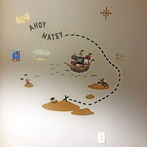 Vinilo Decorativo Pirata 60x60 in para Pared miniatura 3