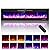 Zionheat 72 inches Electric Fireplace-Wall Fireplace for Living Room-Fireplace Freestanding/Inserts/Wall Mounted with Remote Control,Timer, Dimmer, 12 Flame Colors,750/1500W, Ultra Thin