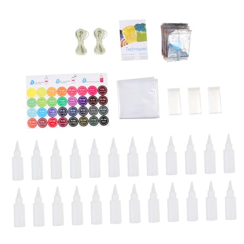 Beatifufu 1Set Tie Dye Powder Vibrant for Adults Parties Dyeing for Shirts Scarves and More Each