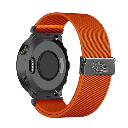 �R���p�`�u�� Garmin Forerunner 55 �o���h �҂ݍ��݃i�C�����X�g���b�v �ϋv�� �\�t�g�l�C ������� �X�e�����X���o�b�N���t�� �X�|�[�c �x���g �Ή� Garmin Forerunner 55 �Ή� �j�����p (8)