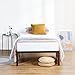 PrimaSleep 14 Inch Tall Simple & Sturdy Steel Slat Metal Bed Frame/Non Slip/Ample Storage Space, Twin XL