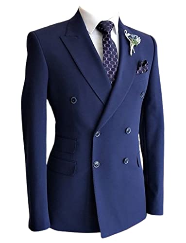Manteau de soirée mariage homme blazer ancien croisé