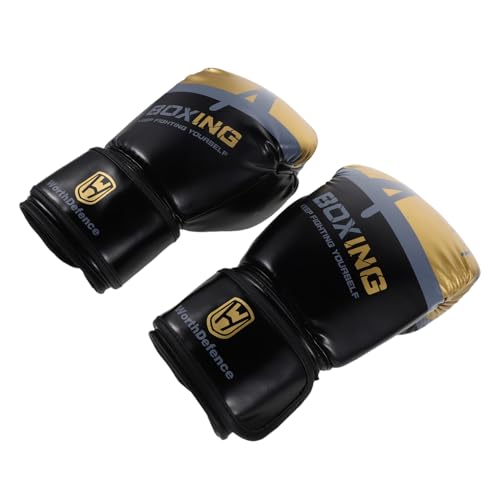 Gants de boxe enfant rembourrés protection mousse sparring débutants PU