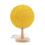 Lampe de table en rotin tressé – son design créatif en fait une superbe décoration pour noël, créant une ambiance festive. veilleuse pour enfants