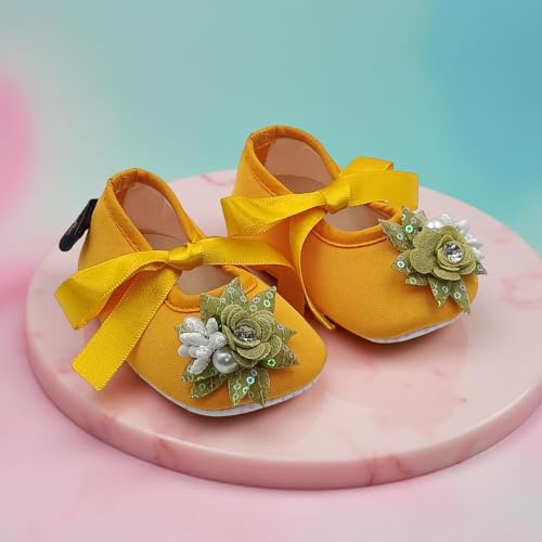 Image of Rsmart, Baby Boys & Girls Floral Design Shoes with Soft Sole