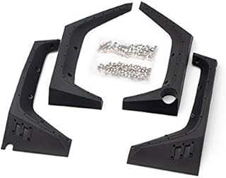 KYX Racing DIY Nylon Fender Flares for 1/10 Rc Crawler Car Jeep Wrangle Body Axial SCX10 II