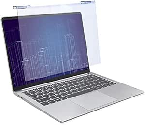 NUSIGN Anti Blue Light Blocking Screen Protector Panel for 14 inch Diagonal Laptop, Notebook, Monitor -Anti-UV Eye Protection - Widescreen Laptop Frame Hanging Type