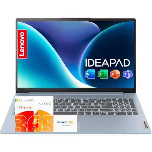 Lenovo IdeaPad Slim 3i • 15.6" FHD Laptop with Microsoft Office 365 Included • Intel N150 • 8GB DDR5RAM • 128GB SSD • Win 11 - image 1