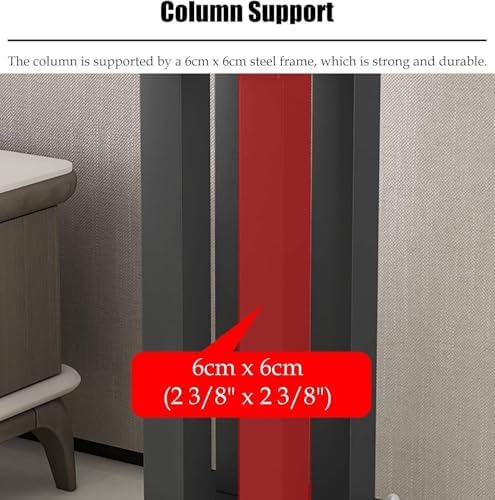 Speaker Stand,Heavy Duty Speaker Stands - Universal Steel Frame Floor Stands, Vibration-Reducing Design, Sturdy Pair for Home Audio Systems & Professional Sound Setup